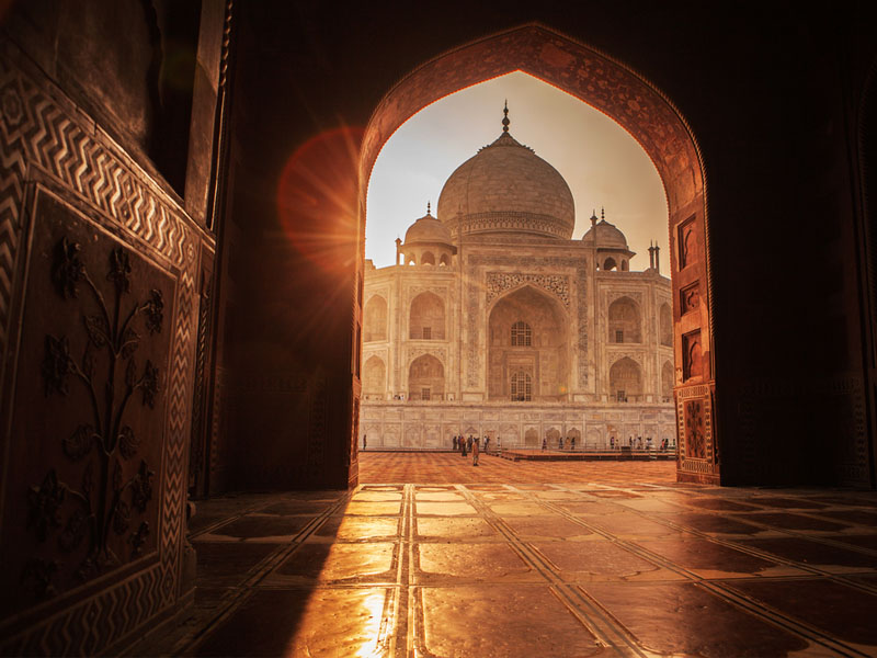 Taj,Mahal,/,Agra,,India