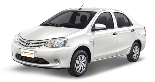 Toyota Etios Car on Rent in Rajasthan